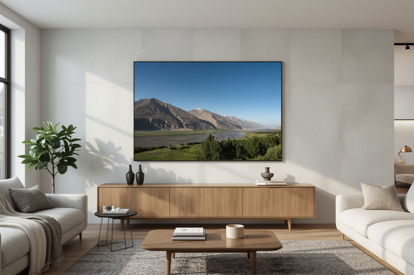 beautiful beach with turquoise water in Baka California