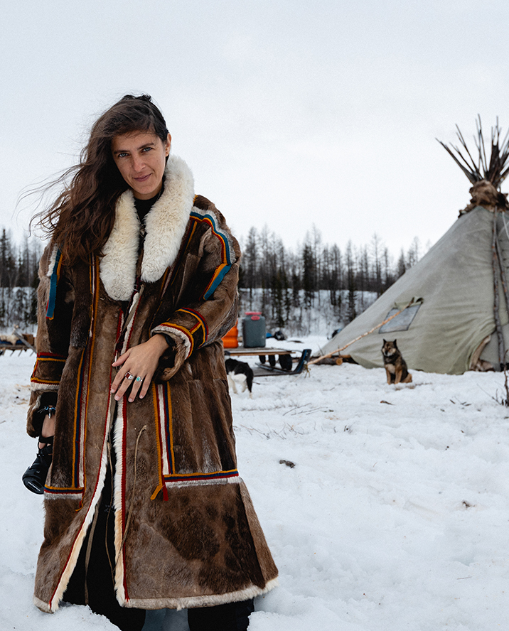 Portrait de Manon Roca en Inde
